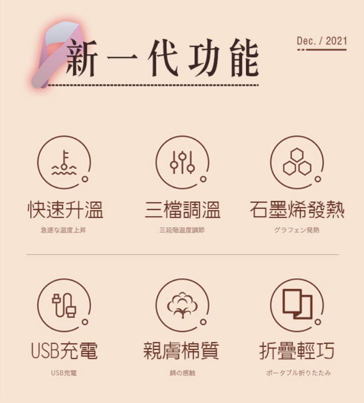 新款USB充電時尚發熱領巾,告別圍巾厚重感X ✓小巧攜帶✓充電發熱✓磁吸快拆 新款USB充電時尚發熱領巾,告別圍巾厚重感X ✓小巧攜帶✓充電發熱✓磁吸快拆